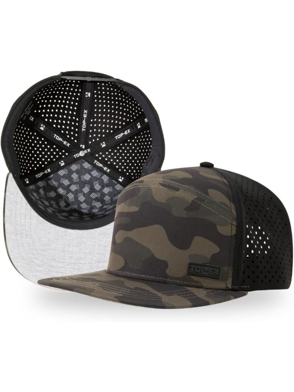 Cooling Sweatband Flat Bill Cap | Breathable Sun Protection & Water-Resistant